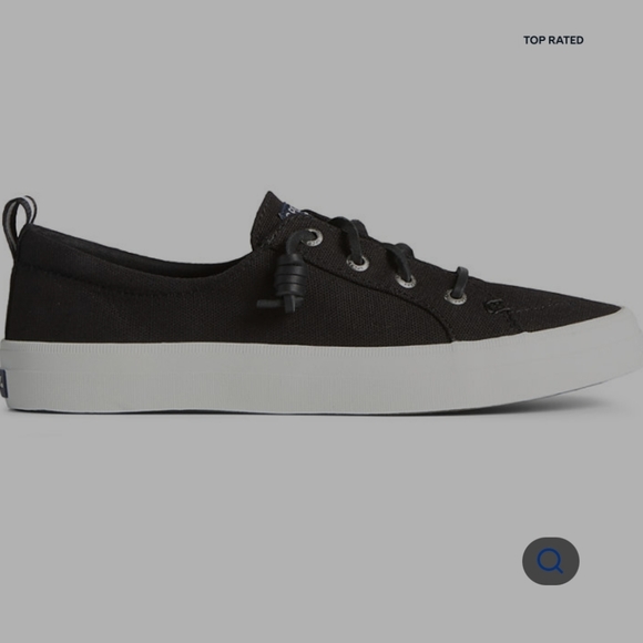 Sperry 9 Women's Crest Vibe Sneaker canvas lace shoe - Picture 1 of 4